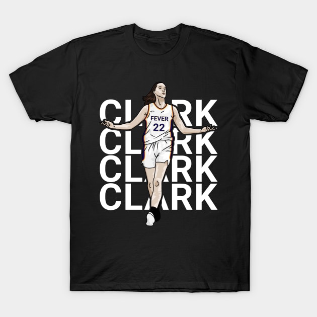 Caitlin Fever 22 Clark T-Shirt by thesportstation